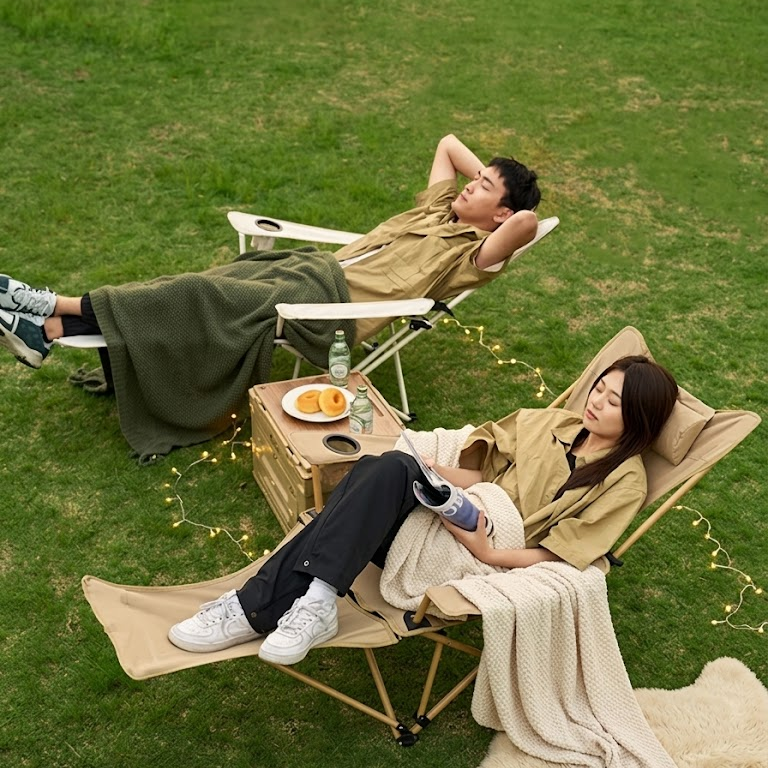 Reclining Outdoor Lounge Chair