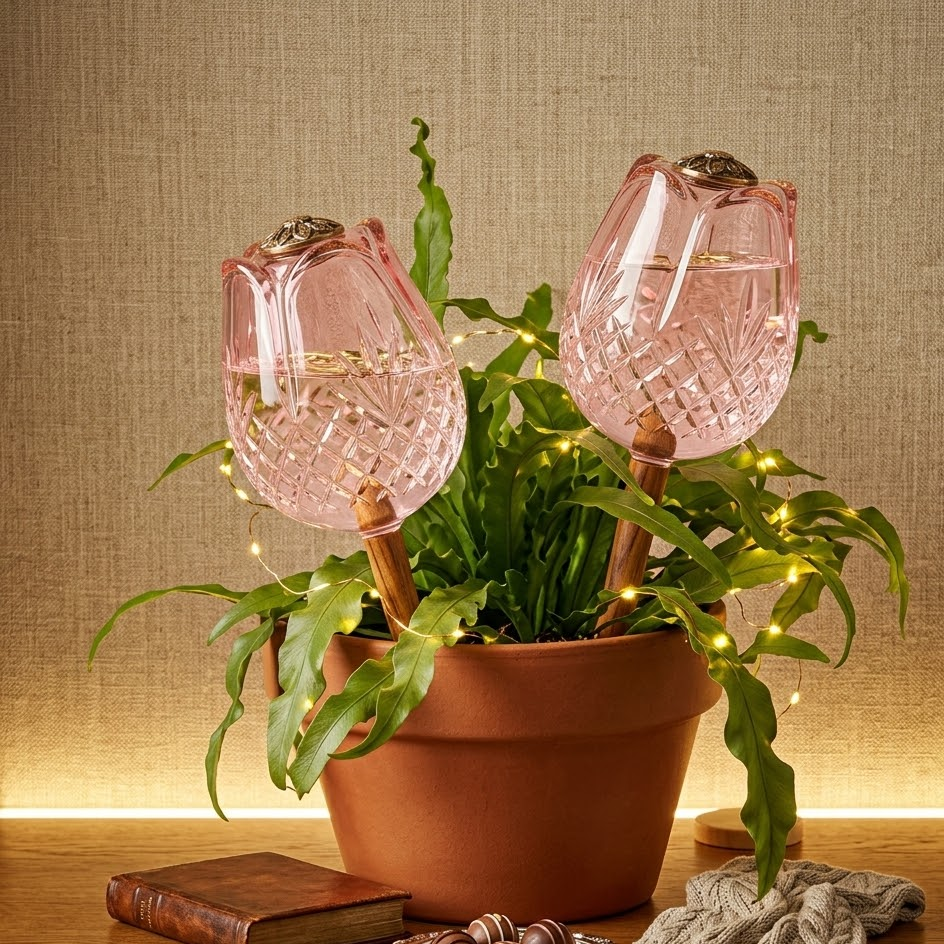 Decorative Tulip Garden Stakes Set of 2