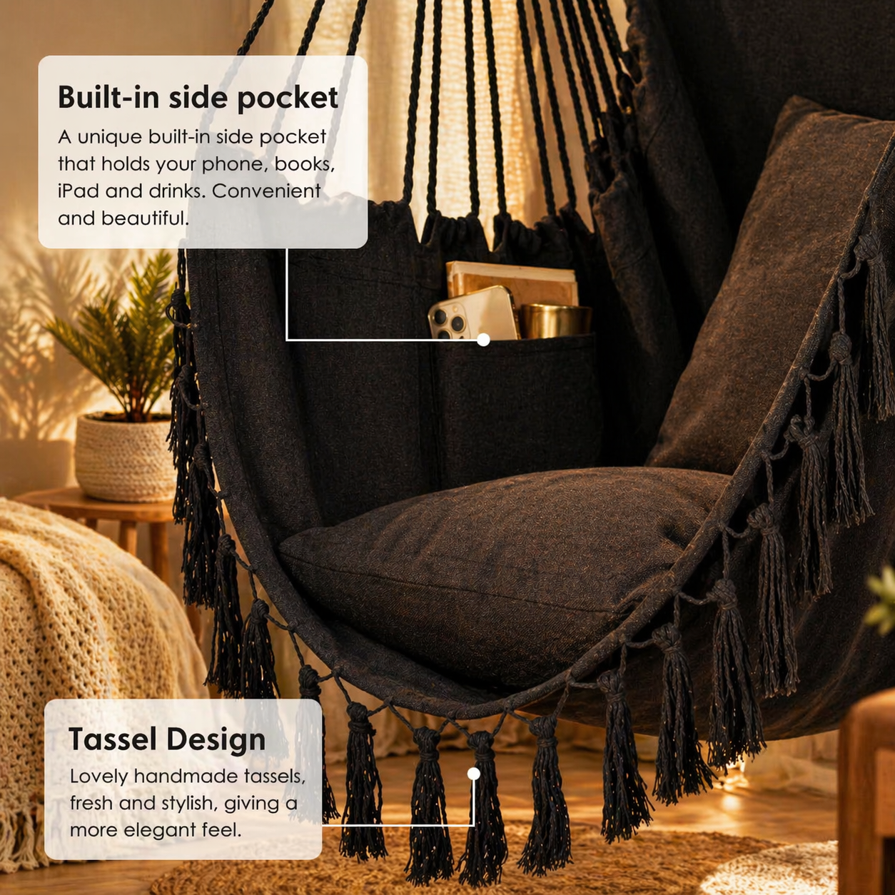 Hanging Hammock Chair