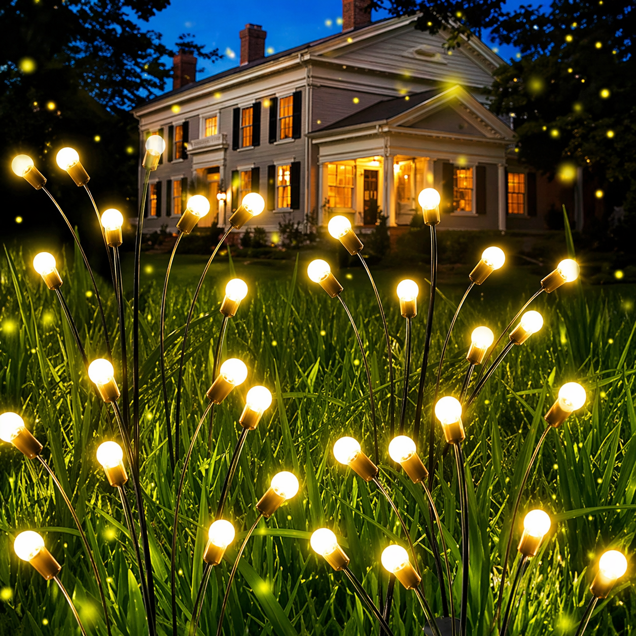 Solar Firefly Garden Lights