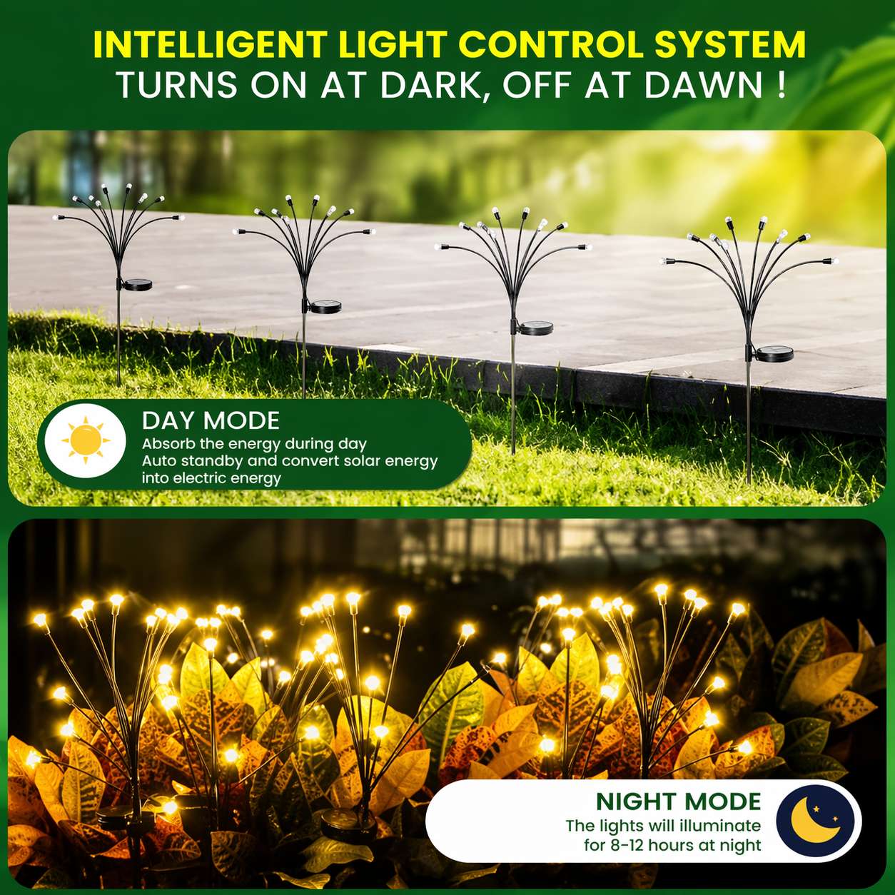 Solar Firefly Garden Lights
