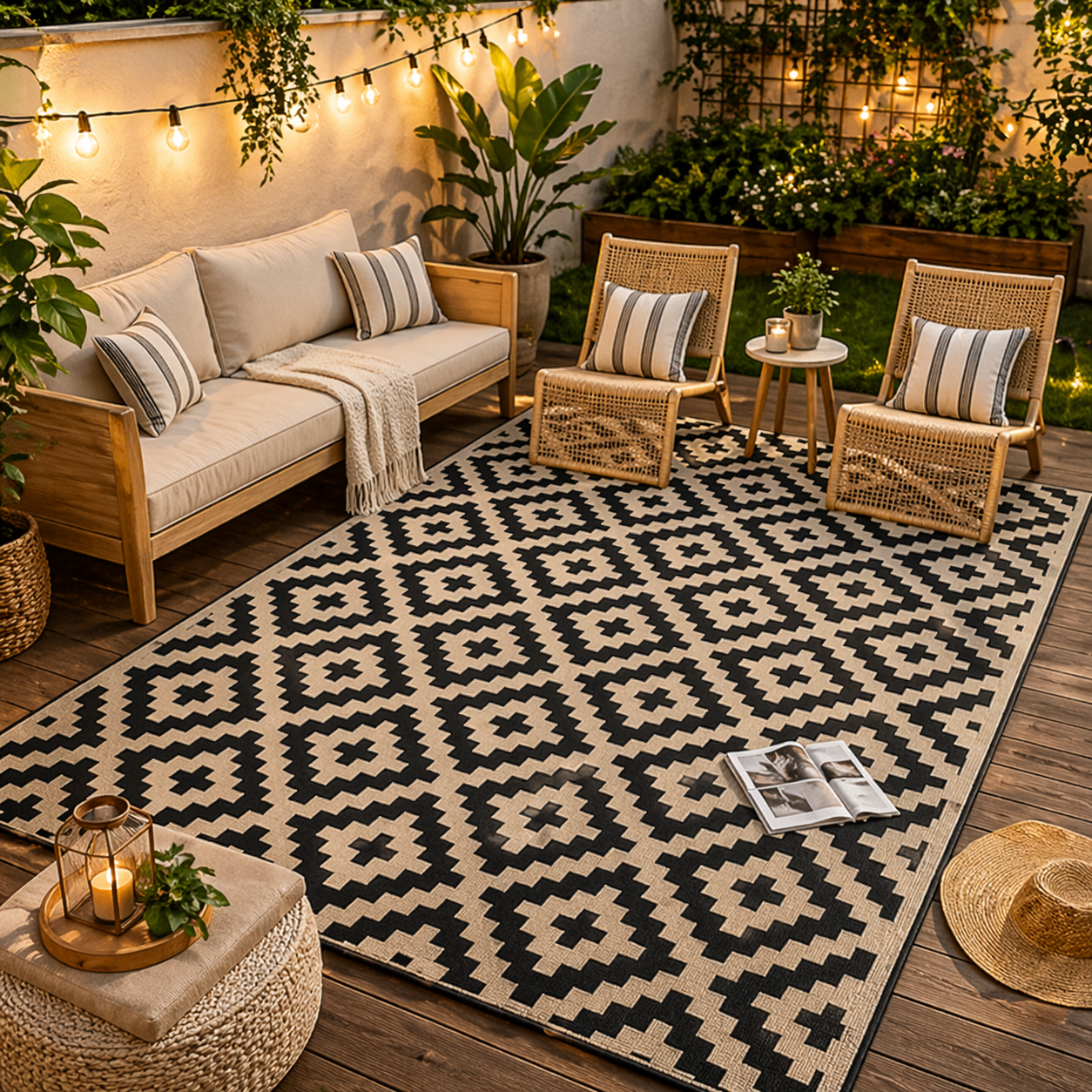 Reversible Outdoor Rug